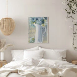 Smoky Bouquet - Stretched Canvas, Poster Or Fine Art Print(Smoky Bouquet Stretched Canvas Poster Or Fine Art Print) -Heart Wall Art Store pictufy interior white bedroom ratio 5x7 2787403