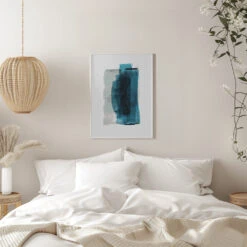 Layers 02 - Stretched Canvas, Poster Or Fine Art Print(Layers 02 Stretched Canvas Poster Or Fine Art Print 1) -Heart Wall Art Store pictufy interior white bedroom ratio 5x7 2797123