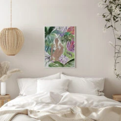 Sudden Shift - Stretched Canvas, Poster Or Fine Art Print(Sudden Shift Stretched Canvas Poster Or Fine Art Print) -Heart Wall Art Store pictufy interior white bedroom ratio 5x7 2837644