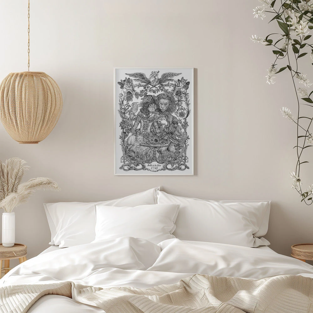 Cat Beauty & Beast - Stretched Canvas, Poster Or Fine Art Print(Cat Beauty Amp Beast Stretched Canvas Poster Or Fine Art Print) 11 Cat Beauty & Beast - Stretched Canvas, Poster Or Fine Art Print(Cat Beauty Amp Beast Stretched Canvas Poster Or Fine Art Print) - Image 11