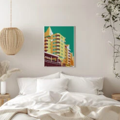 Berlin Kreuzberg - Stretched Canvas, Poster Or Fine Art Print(Berlin Kreuzberg Stretched Canvas Poster Or Fine Art Print) -Heart Wall Art Store pictufy interior white bedroom ratio 5x7 2844140