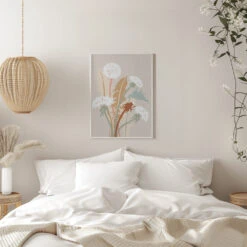 Wild Garden Dandelion - Stretched Canvas, Poster Or Fine Art Print(Wild Garden Dandelion Stretched Canvas Poster Or Fine Art Print) -Heart Wall Art Store pictufy interior white bedroom ratio 5x7 2866550