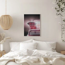 American Classic Car 98 1959 Convertible - Stretched Canvas, Poster Or Fine Art Print(American Classic Car 98 1959 Convertible Stretched Canvas Poster Or Fine Art Print) -Heart Wall Art Store pictufy interior white bedroom ratio 5x7 2920005