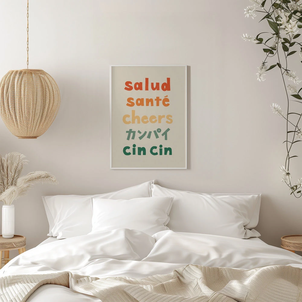 Cheers Typography - Salud Santé Cheers Kanpai Cin Cin - Stretched Canvas, Poster Or Fine Art Print(Cheers Typography Salud Sante Cheers Kanpai Cin Cin Stretched Canvas Poster Or Fine Art Print 1) 11 Cheers Typography - Salud Santé Cheers Kanpai Cin Cin - Stretched Canvas, Poster Or Fine Art Print(Cheers Typography Salud Sante Cheers Kanpai Cin Cin Stretched Canvas Poster Or Fine Art Print 1) - Image 11
