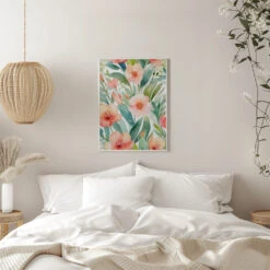 Fresh Spring Botanicals - Stretched Canvas, Poster Or Fine Art Print(Fresh Spring Botanicals Stretched Canvas Poster Or Fine Art Print) 22 Fresh Spring Botanicals - Stretched Canvas, Poster Or Fine Art Print(Fresh Spring Botanicals Stretched Canvas Poster Or Fine Art Print) -Heart Wall Art Store pictufy interior white bedroom ratio 5x7 3023021