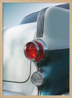 US Classic Car Star Chief 1955 - Stretched Canvas, Poster Or Fine Art Print(Us Classic Car Star Chief 1955 Stretched Canvas Poster Or Fine Art Print) -Heart Wall Art Store pictufy light wood 50x70 1701452