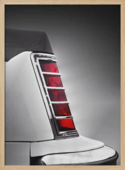US Classic Car Continental Abstract 1977 - Stretched Canvas, Poster Or Fine Art Print(Us Classic Car Continental Abstract 1977 Stretched Canvas Poster Or Fine Art Print) -Heart Wall Art Store pictufy light wood 50x70 2196690