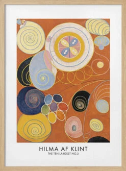 The Ten Largest No.3 Poster - Stretched Canvas, Poster Or Fine Art Print(The Ten Largest No 3 Poster Stretched Canvas Poster Or Fine Art Print) -Heart Wall Art Store pictufy light wood 50x70 2444560