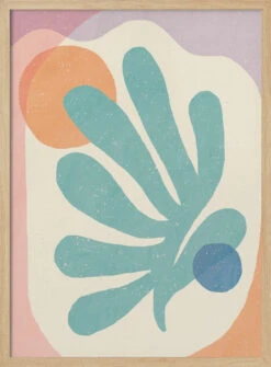 Sun & Moon - Stretched Canvas, Poster Or Fine Art Print(Sun Amp Moon Stretched Canvas Poster Or Fine Art Print) -Heart Wall Art Store pictufy light wood 50x70 2454647