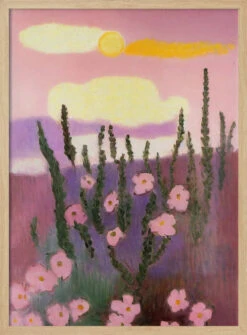 In The Morning Sun - Stretched Canvas, Poster Or Fine Art Print(In The Morning Sun Stretched Canvas Poster Or Fine Art Print) -Heart Wall Art Store pictufy light wood 50x70 2459373