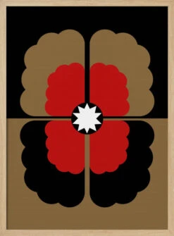 Pansy 1960 - Stretched Canvas, Poster Or Fine Art Print(Pansy 1960 Stretched Canvas Poster Or Fine Art Print) -Heart Wall Art Store pictufy light wood 50x70 2463635