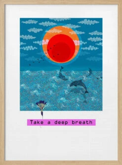 Take A Deep Breath - Stretched Canvas, Poster Or Fine Art Print(Take A Deep Breath Stretched Canvas Poster Or Fine Art Print 1) 14 Take A Deep Breath - Stretched Canvas, Poster Or Fine Art Print(Take A Deep Breath Stretched Canvas Poster Or Fine Art Print 1) -Heart Wall Art Store pictufy light wood 50x70 2513439