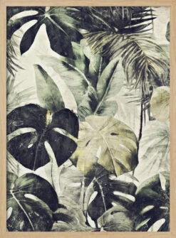 I Jungle01x A 50x70xd - Stretched Canvas, Poster Or Fine Art Print(I Jungle01x A 50x70xd Stretched Canvas Poster Or Fine Art Print) -Heart Wall Art Store pictufy light wood 50x70 2530848