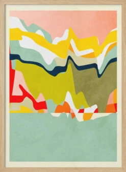 Spaces Landscape - Stretched Canvas, Poster Or Fine Art Print(Spaces Landscape Stretched Canvas Poster Or Fine Art Print) -Heart Wall Art Store pictufy light wood 50x70 2552854