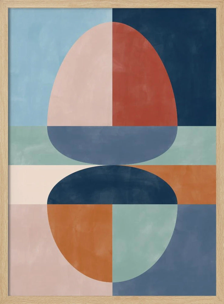 Overlapping Semi-Circles In Earthy Tones - Stretched Canvas, Poster Or Fine Art Print(Overlapping Semi Circles In Earthy Tones Stretched Canvas Poster Or Fine Art Print) 3 Overlapping Semi-Circles In Earthy Tones - Stretched Canvas, Poster Or Fine Art Print(Overlapping Semi Circles In Earthy Tones Stretched Canvas Poster Or Fine Art Print) - Image 3