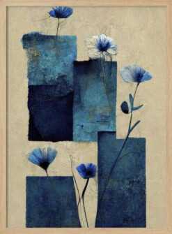 Blocks And Flowers - Stretched Canvas, Poster Or Fine Art Print(Blocks And Flowers Stretched Canvas Poster Or Fine Art Print) 14 Blocks And Flowers - Stretched Canvas, Poster Or Fine Art Print(Blocks And Flowers Stretched Canvas Poster Or Fine Art Print) -Heart Wall Art Store pictufy light wood 50x70 2554832