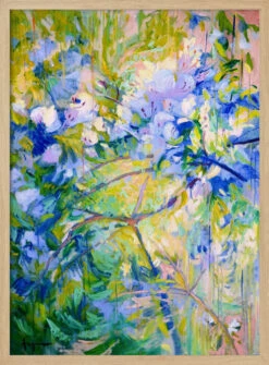 Vivid Colors And Delicate Petals - Stretched Canvas, Poster Or Fine Art Print(Vivid Colors And Delicate Petals Stretched Canvas Poster Or Fine Art Print) -Heart Wall Art Store pictufy light wood 50x70 2570658