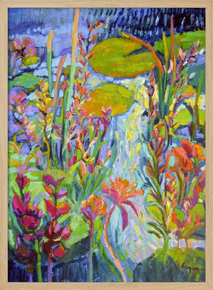 Vibrant Garden Path - Stretched Canvas, Poster Or Fine Art Print(Vibrant Garden Path Stretched Canvas Poster Or Fine Art Print 1) 3 Vibrant Garden Path - Stretched Canvas, Poster Or Fine Art Print(Vibrant Garden Path Stretched Canvas Poster Or Fine Art Print 1) - Image 3