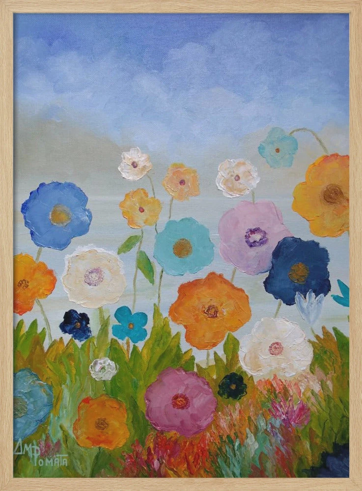 Spring By The Sea - Stretched Canvas, Poster Or Fine Art Print(Spring By The Sea Stretched Canvas Poster Or Fine Art Print) 3 Spring By The Sea - Stretched Canvas, Poster Or Fine Art Print(Spring By The Sea Stretched Canvas Poster Or Fine Art Print) - Image 3