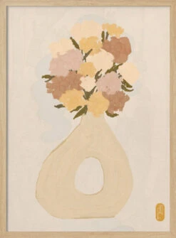 Some Velvet Morning #01 - Stretched Canvas, Poster Or Fine Art Print(Some Velvet Morning 01 Stretched Canvas Poster Or Fine Art Print) -Heart Wall Art Store pictufy light wood 50x70 2703043