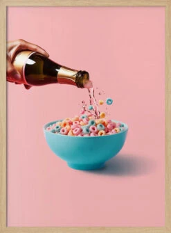 Good Morning - Stretched Canvas, Poster Or Fine Art Print(Good Morning Stretched Canvas Poster Or Fine Art Print) -Heart Wall Art Store pictufy light wood 50x70 2749333