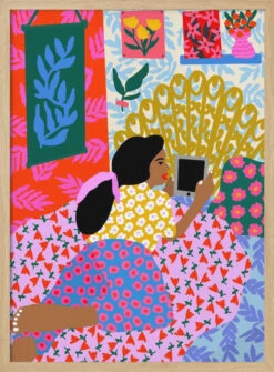 Rafaela Mascaro's Print Number 81 - Stretched Canvas, Poster Or Fine Art Print(9933x14043 Din 81 Stretched Canvas Poster Or Fine Art Print) -Heart Wall Art Store pictufy light wood 50x70 2771935