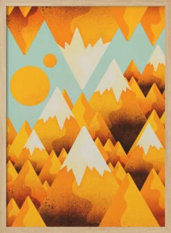 Yellow Sand Peak - Stretched Canvas, Poster Or Fine Art Print(Yellow Sand Peak Stretched Canvas Poster Or Fine Art Print) 14 Yellow Sand Peak - Stretched Canvas, Poster Or Fine Art Print(Yellow Sand Peak Stretched Canvas Poster Or Fine Art Print) -Heart Wall Art Store pictufy light wood 50x70 2790438