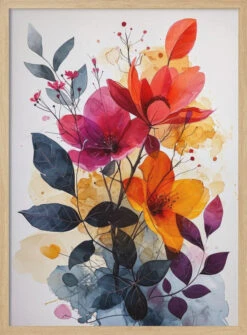 Minimal Calms 39 - Stretched Canvas, Poster Or Fine Art Print(Minimal Calms 39 Stretched Canvas Poster Or Fine Art Print) -Heart Wall Art Store pictufy light wood 50x70 2794652