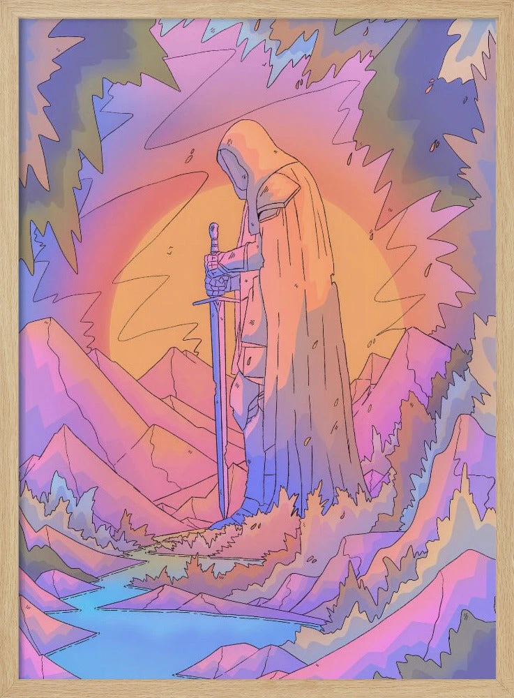 The Stone Guardian - Stretched Canvas, Poster Or Fine Art Print(The Stone Guardian Stretched Canvas Poster Or Fine Art Print) 3 The Stone Guardian - Stretched Canvas, Poster Or Fine Art Print(The Stone Guardian Stretched Canvas Poster Or Fine Art Print) - Image 3