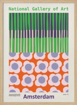 National Gallery Of Art Amsterdam - Stretched Canvas, Poster Or Fine Art Print(National Gallery Of Art Amsterdam Stretched Canvas Poster Or Fine Art Print) -Heart Wall Art Store pictufy light wood 50x70 2871705