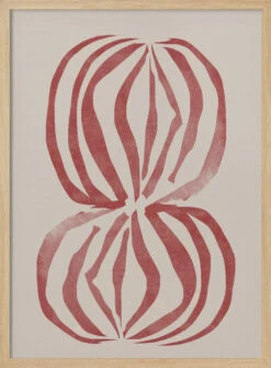 New Vase Line Art - Stretched Canvas, Poster Or Fine Art Print(New Vase Line Art Stretched Canvas Poster Or Fine Art Print) -Heart Wall Art Store pictufy light wood 50x70 2881825