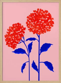 Orange Blossoms - Stretched Canvas, Poster Or Fine Art Print(Orange Blossoms Stretched Canvas Poster Or Fine Art Print) -Heart Wall Art Store pictufy light wood 50x70 2935129