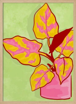 Spring Garden - Stretched Canvas, Poster Or Fine Art Print(Spring Garden Stretched Canvas Poster Or Fine Art Print) -Heart Wall Art Store pictufy light wood 50x70 2936372