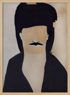 Me In A Past Life - Stretched Canvas, Poster Or Fine Art Print(Me In A Past Life Stretched Canvas Poster Or Fine Art Print) -Heart Wall Art Store pictufy light wood 50x70 2997379