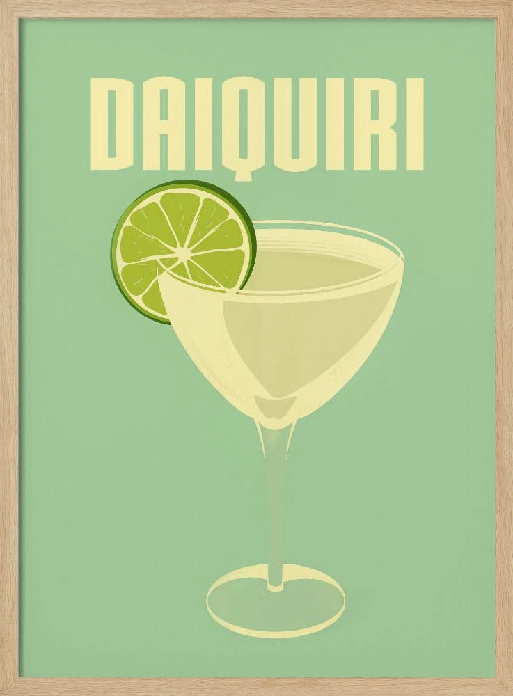 Daiquiri - Stretched Canvas, Poster Or Fine Art Print(Daiquiri Stretched Canvas Poster Or Fine Art Print 1) 3 Daiquiri - Stretched Canvas, Poster Or Fine Art Print(Daiquiri Stretched Canvas Poster Or Fine Art Print 1) - Image 3