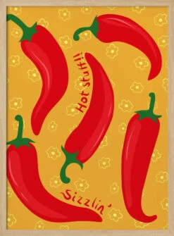 Red Hot Chili Peppers - Stretched Canvas, Poster Or Fine Art Print(Red Hot Chili Peppers Stretched Canvas Poster Or Fine Art Print) -Heart Wall Art Store pictufy light wood 50x70 3091297