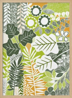 Modern Botanical Sage & Citrus - Stretched Canvas, Poster Or Fine Art Print(Modern Botanical Sage Amp Citrus Stretched Canvas Poster Or Fine Art Print) -Heart Wall Art Store pictufy light wood 50x70 3164783