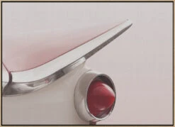 US Classic Car 1959 Electra Tail Fin Abstract - Stretched Canvas, Poster Or Fine Art Print(Us Classic Car 1959 Electra Tail Fin Abstract Stretched Canvas Poster Or Fine Art Print) -Heart Wall Art Store pictufy light wood floating frame canvas horizonta 2201328