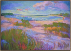 Beachcomber By Dorothy Fagan- Stretched Canvas, Poster Or Fine Art Print(Df1409beachcomber Stretched Canvas Poster Or Fine Art Print) -Heart Wall Art Store pictufy light wood floating frame canvas horizonta 2570663