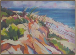 Cape Cod Beach 2 - Stretched Canvas, Poster Or Fine Art Print(Cape Cod Beach 2 Stretched Canvas Poster Or Fine Art Print) -Heart Wall Art Store pictufy light wood floating frame canvas horizonta 2786443