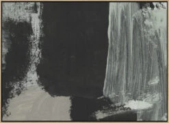 AbstractBrushstrokes Texture - Stretched Canvas, Poster Or Fine Art Print(Abstract Brushstrokes Texture Stretched Canvas Poster Or Fine Art Print) 22 AbstractBrushstrokes Texture - Stretched Canvas, Poster Or Fine Art Print(Abstract Brushstrokes Texture Stretched Canvas Poster Or Fine Art Print) -Heart Wall Art Store pictufy light wood floating frame canvas horizonta 2890624