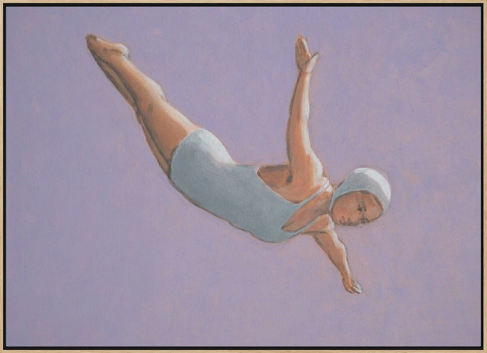 Lavender Diver - Stretched Canvas, Poster Or Fine Art Print(Lavender Diver Stretched Canvas Poster Or Fine Art Print) 11 Lavender Diver - Stretched Canvas, Poster Or Fine Art Print(Lavender Diver Stretched Canvas Poster Or Fine Art Print) - Image 11