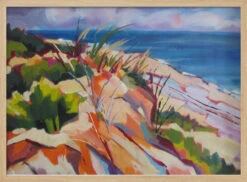 Cape Cod Beach 2 - Stretched Canvas, Poster Or Fine Art Print(Cape Cod Beach 2 Stretched Canvas Poster Or Fine Art Print) -Heart Wall Art Store pictufy light wood horizontal 50x70 2786443