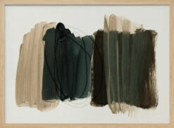 Earthy Brushstrokes - Stretched Canvas, Poster Or Fine Art Print(Earthy Brushstrokes Stretched Canvas Poster Or Fine Art Print) 14 Earthy Brushstrokes - Stretched Canvas, Poster Or Fine Art Print(Earthy Brushstrokes Stretched Canvas Poster Or Fine Art Print) -Heart Wall Art Store pictufy light wood horizontal 50x70 2875172