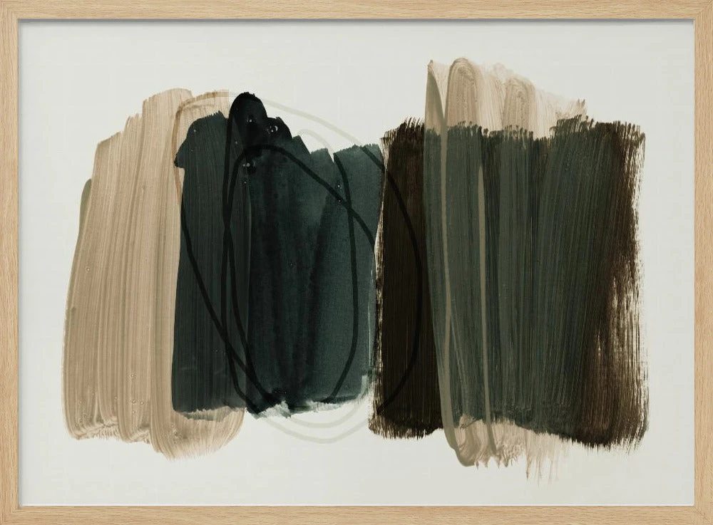 Earthy Brushstrokes - Stretched Canvas, Poster Or Fine Art Print(Earthy Brushstrokes Stretched Canvas Poster Or Fine Art Print) 3 Earthy Brushstrokes - Stretched Canvas, Poster Or Fine Art Print(Earthy Brushstrokes Stretched Canvas Poster Or Fine Art Print) - Image 3