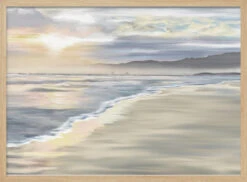 'Walk With Me', Grotto Beach, Hermanus, South Africa - Stretched Canvas, Poster Or Fine Art Print(039 Walk With Me 039 Grotto Beach Hermanus South Africa Stretched Canvas Poster Or Fine Art Print) -Heart Wall Art Store pictufy light wood horizontal 50x70 2941827