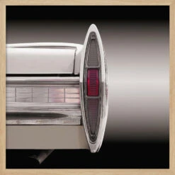 US Classic Car Sedan Deville 1967 - Square Stretched Canvas, Poster Or Fine Art Print(Us Classic Car Sedan Deville 1967 Square Stretched Canvas Poster Or Fine Art Print) -Heart Wall Art Store pictufy light wood square 50x70 1733138