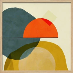 Mid Painted2 Kopie - Square Stretched Canvas, Poster Or Fine Art Print(Mid Painted2 Kopie Square Stretched Canvas Poster Or Fine Art Print) -Heart Wall Art Store pictufy light wood square 50x70 2552790