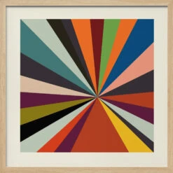 Faces Stripes Minimal - Square Stretched Canvas, Poster Or Fine Art Print(Faces Stripes Minimal Square Stretched Canvas Poster Or Fine Art Print) -Heart Wall Art Store pictufy light wood square 50x70 2552886