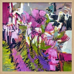 Df675a And To Everything There Is A Season Bloom I - Square Stretched Canvas, Poster Or Fine Art Print(Df675a And To Everything There Is A Season Bloom I Square Stretched Canvas Poster Or Fine Art Print) -Heart Wall Art Store pictufy light wood square 50x70 2570901